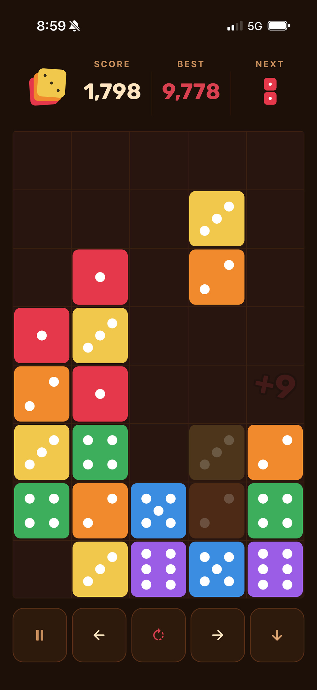 Dice Drop gameplay