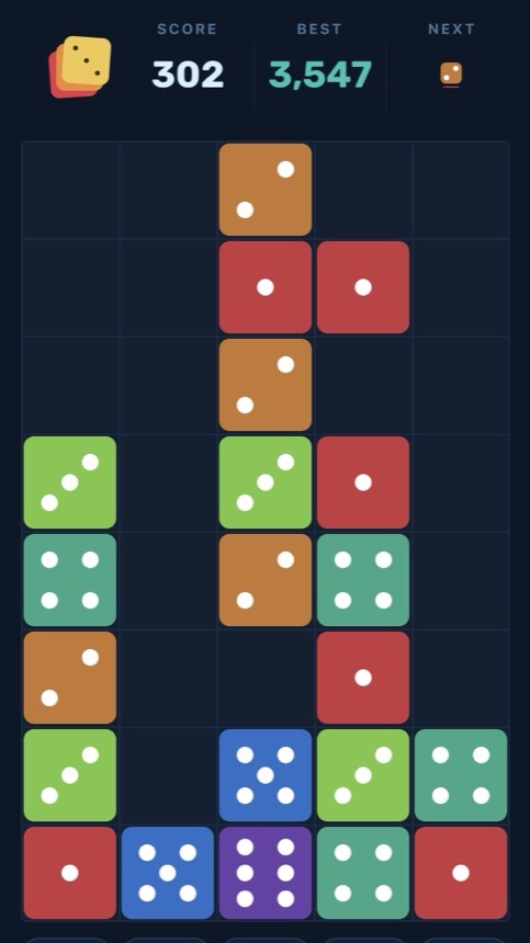 Dice Drop gameplay